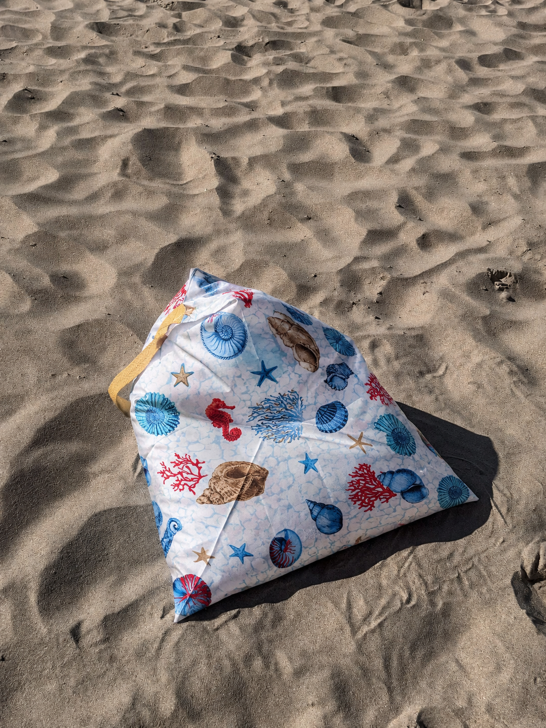 Puff de praia Under The Sea da Ohana Puffs, feito à mão em Portugal