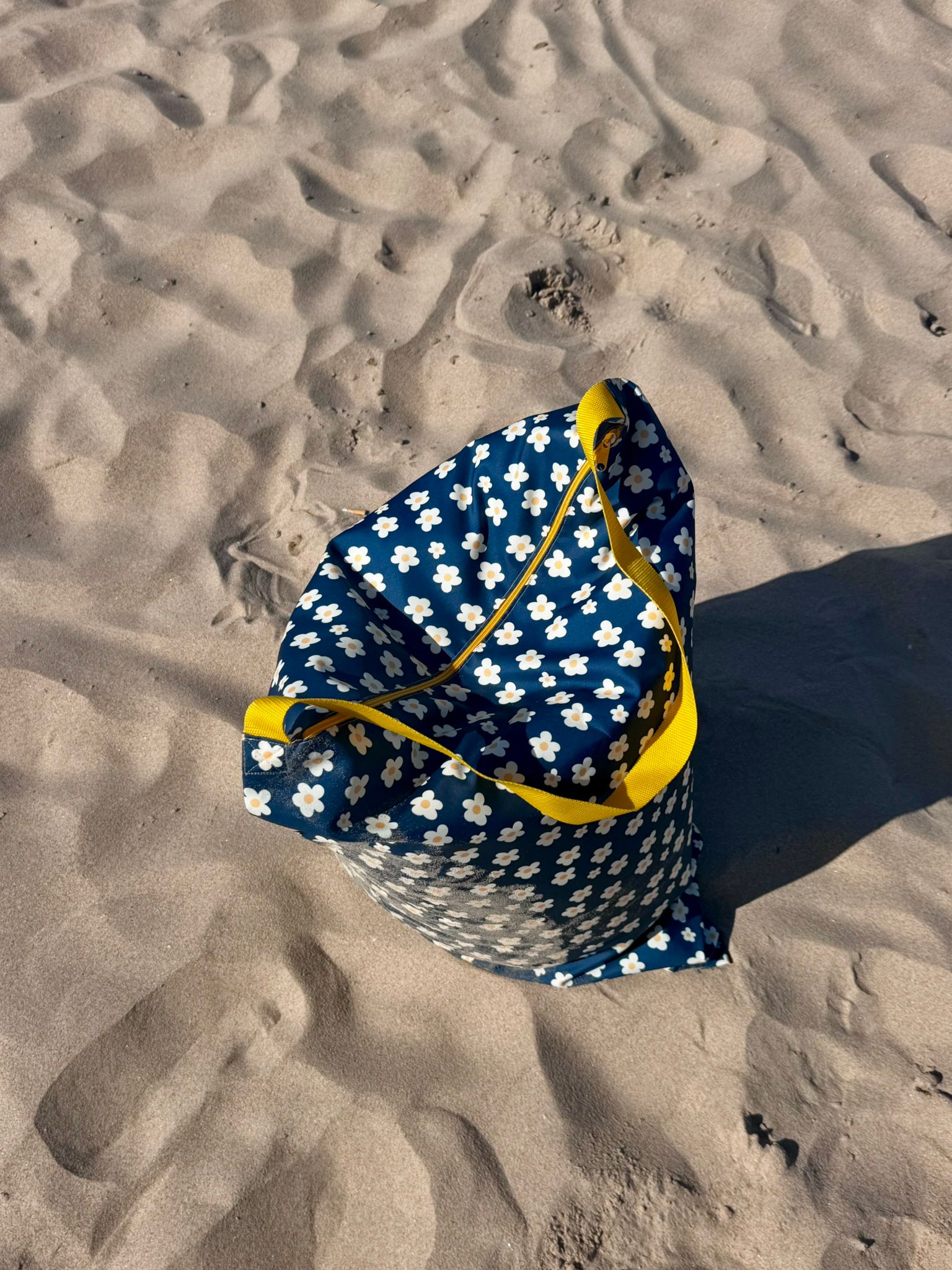 Puff de praia Noite Floral da Ohana Puffs, feito à mão em Portugal